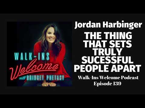 Walk-Ins Welcome Podcast 139 - Jordan Harbinger