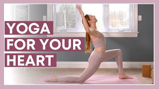 30 min Heart Opening Yoga - UPPER BODY Healing Flow