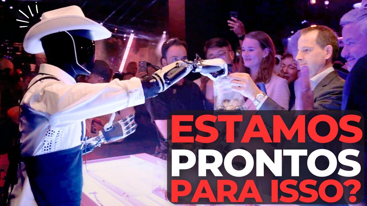 Robôs da Tesla Servindo Drinks, o Futuro da Automação! O Que o Optimus Significa Para Nossas Vidas