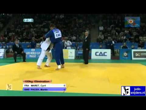 Judo 2012 World Cup Prague: Maret (FRA) - Pacek (SWE) [-100kg]