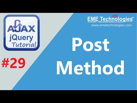 Ajax post method in jQuery