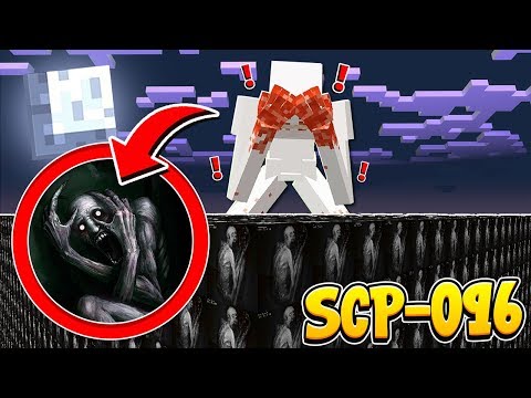 CUBÃO DE LUCKY BLOCK DO SCP-096 NO MINECRAFT! (ASSUSTADOR!)