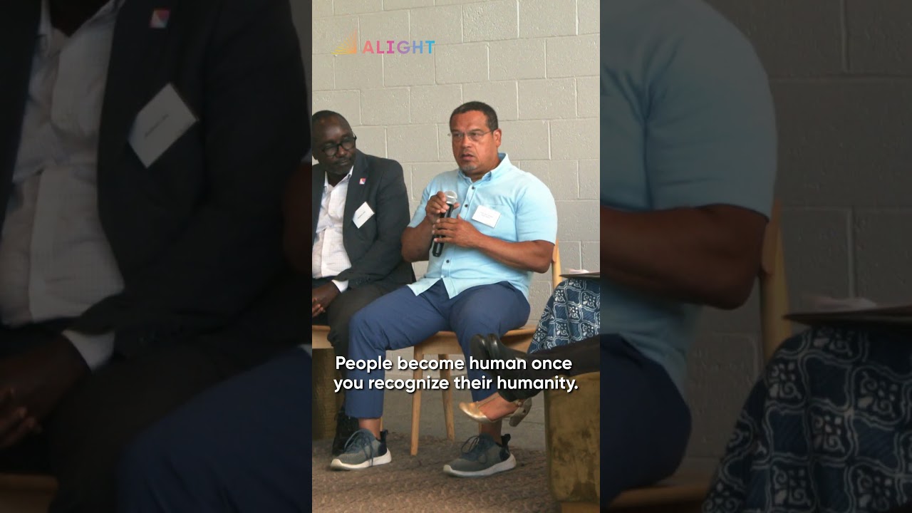 “People become human once you recognize their humanity".#worldhumanitarianday #Alight #MN
