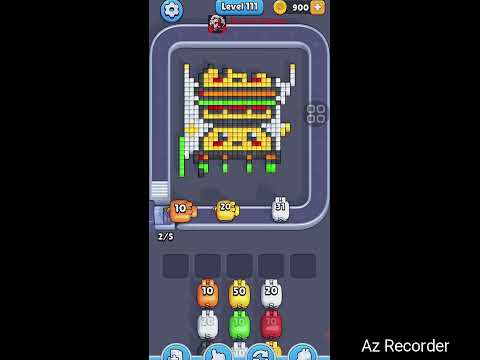 Pixel Flow Level 111 Walkthrough