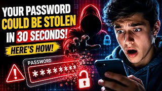 Your Password Could Be Stolen in 30 Seconds… Here's How! 😱