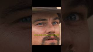 I'm just a little more used to Americans than he is. #djangounchained #leonardodicaprio #jaimefoxx