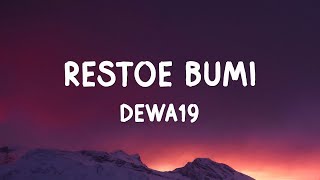 Download lagu Dewa 19 - Restoe Boemi | Lirik mp3 Download lagu Dewa 19 - Restoe Boemi | Lirik mp3