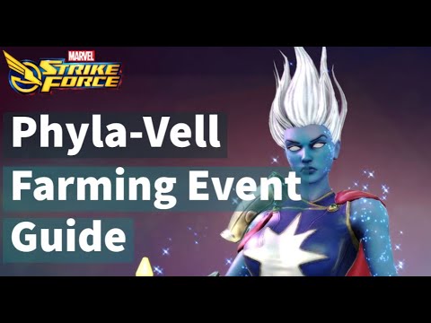Phyla-Vell Event Guide and Advice for Early/Mid Game Players! Marvel Strike Force - Free to Play