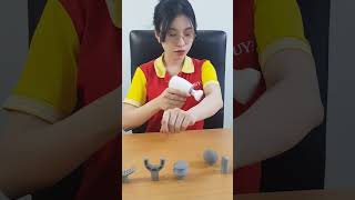 Video giới thiệu siêu phẩm súng massage cầm tay 7 đầu Mini AI Nikio NK-175