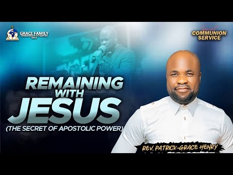 THE SECRET OF APOSTOLIC POWER | 3RD SEPTEMBER 2023 | Grace Family Commonwealth of Champions