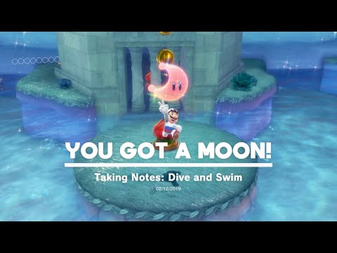 SUPER MARIO ODYSSEY - Dive and Swim | Lake Kingdom