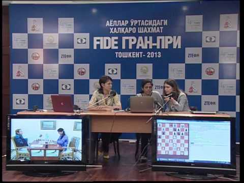 Press Conference Round 1: Dronavalli - Khotenashvili