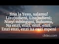 Jina La Yesu Salamu Lyrics