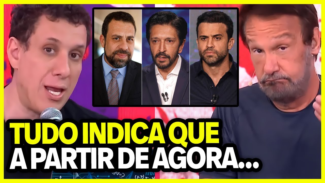 PÂNICO ABRE O JOGO SOBRE O FUTURO DAS ELEIÇÕES DE SÃO PAULO COM MARÇAL, BOULOS E NUNES