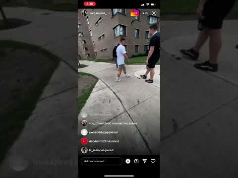 Ikee Munna From OBlock Went Live Shooting Music Video In The O