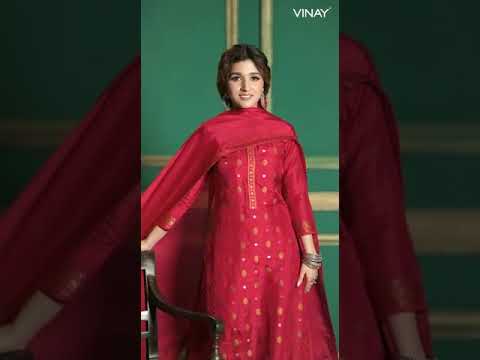Vinay Tumbaa - Vani Dola Jacquard Wholesale Readymade Suits Catalog – product video thumbnail