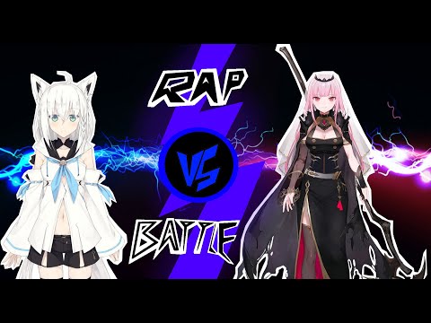 Fubuki vs Calli Godzilla Rap Battle