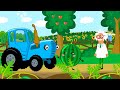 The Blue Tractor Berries Kids Song