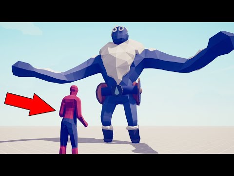 SPIDERMAN vs ALL TABS SECRET UNITS | TABS Unit Creator | Totally Accurate Battle Simulator