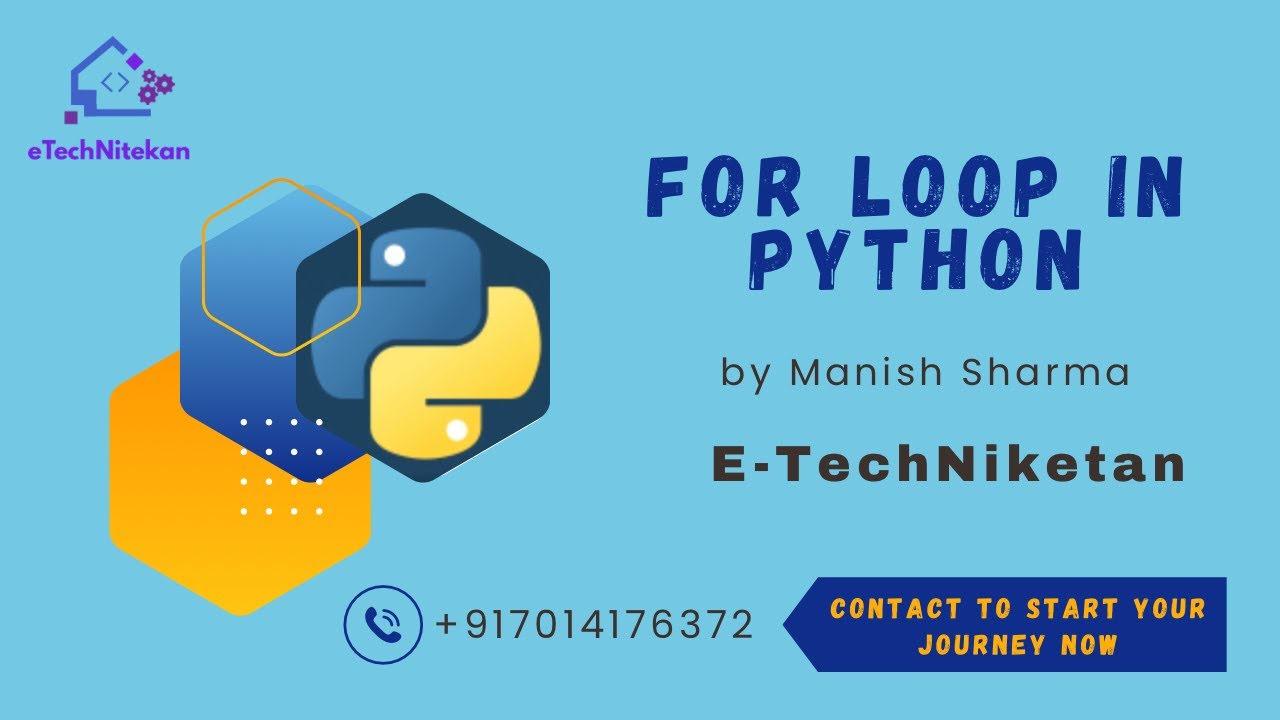 The For Loop in Python โ Explained Live