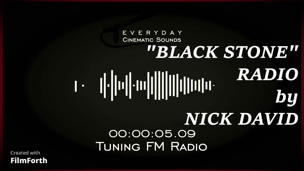 "BLACK STONE" RADIO