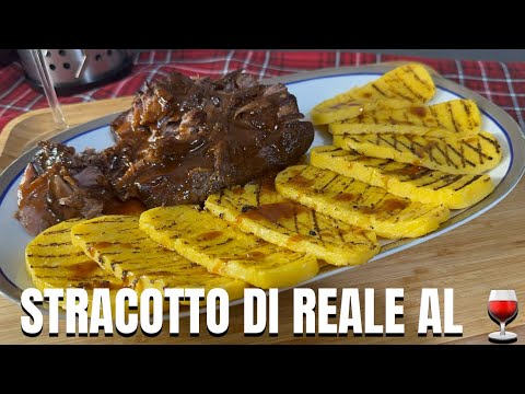 ๐ฎ๐น CUCINA ITALIANA, MENร DI NATALE ๐ - STRACOTTO AL VINO ROSSO ๐ท con POLENTA GRIGLIATA