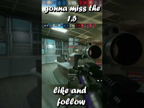 gonna miss the 1.5 on oryx #coachingrainbowsixsiege #diamond #gaming #rainbowsix #r6siege #r6siege