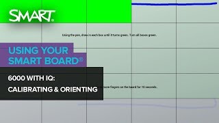 Orienting and calibrating your display - SMART Board 6000 | 6000 Pro