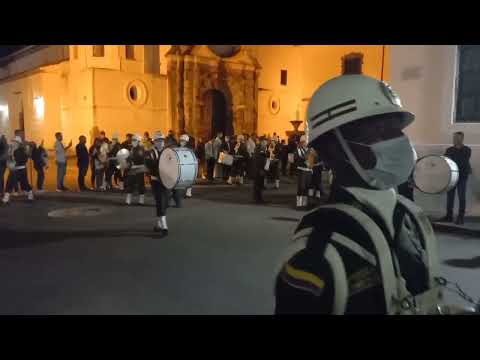 Banda Policía Procesión Viernes de Dolores Popayán 2022