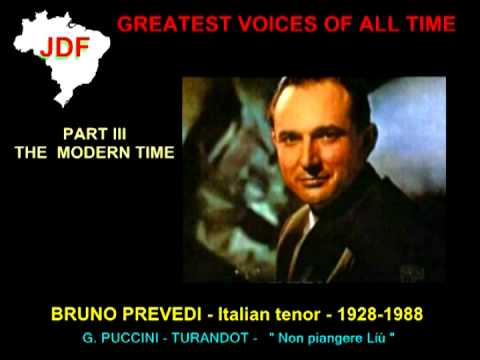 BRUNO PREVEDI - PUCCINI - TURANDOT -   NON PIANGERE LIÚ