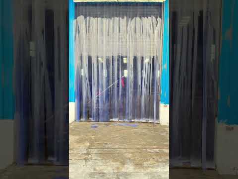 Sky Blue PVC Curtain