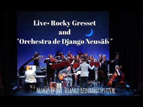 ROCKY GRESSET & "Orchestra de Django Neusäß" Live @ Django Reinhardt Festival Augsburg 2025 / HD