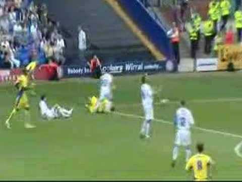 TRANMERE 1 LEEDS 2 2007