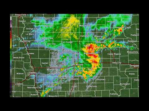 Inside Historic devastating 8-10-2020 Iowa severe Derecho storm 100+ mph winds USIC Utility Locator