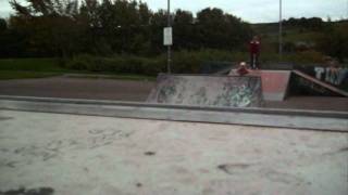 preview picture of video 'Unit 42 - Corey at Hawick Skatepark'