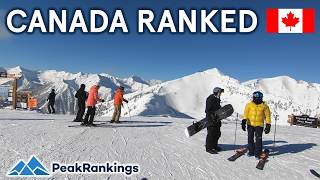 Canada Ski Resorts RANKED - Worst to Best