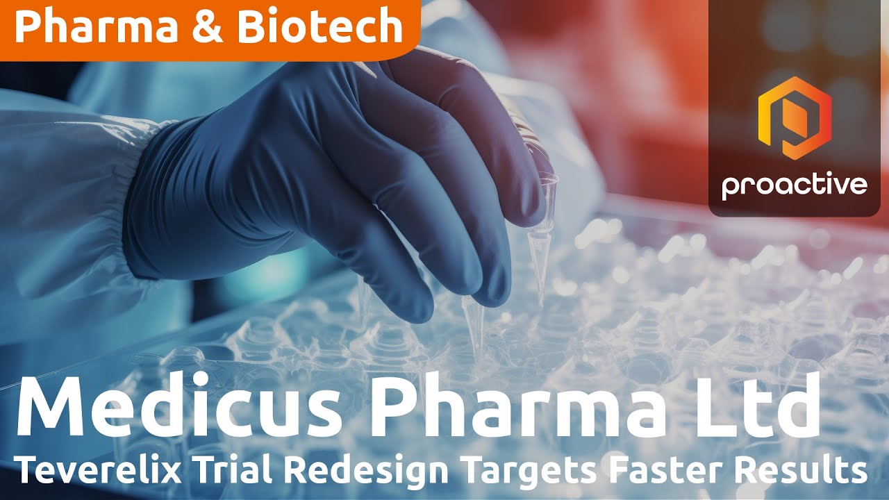 Medicus Pharma submits optimized Phase 2 study design for Teverelix