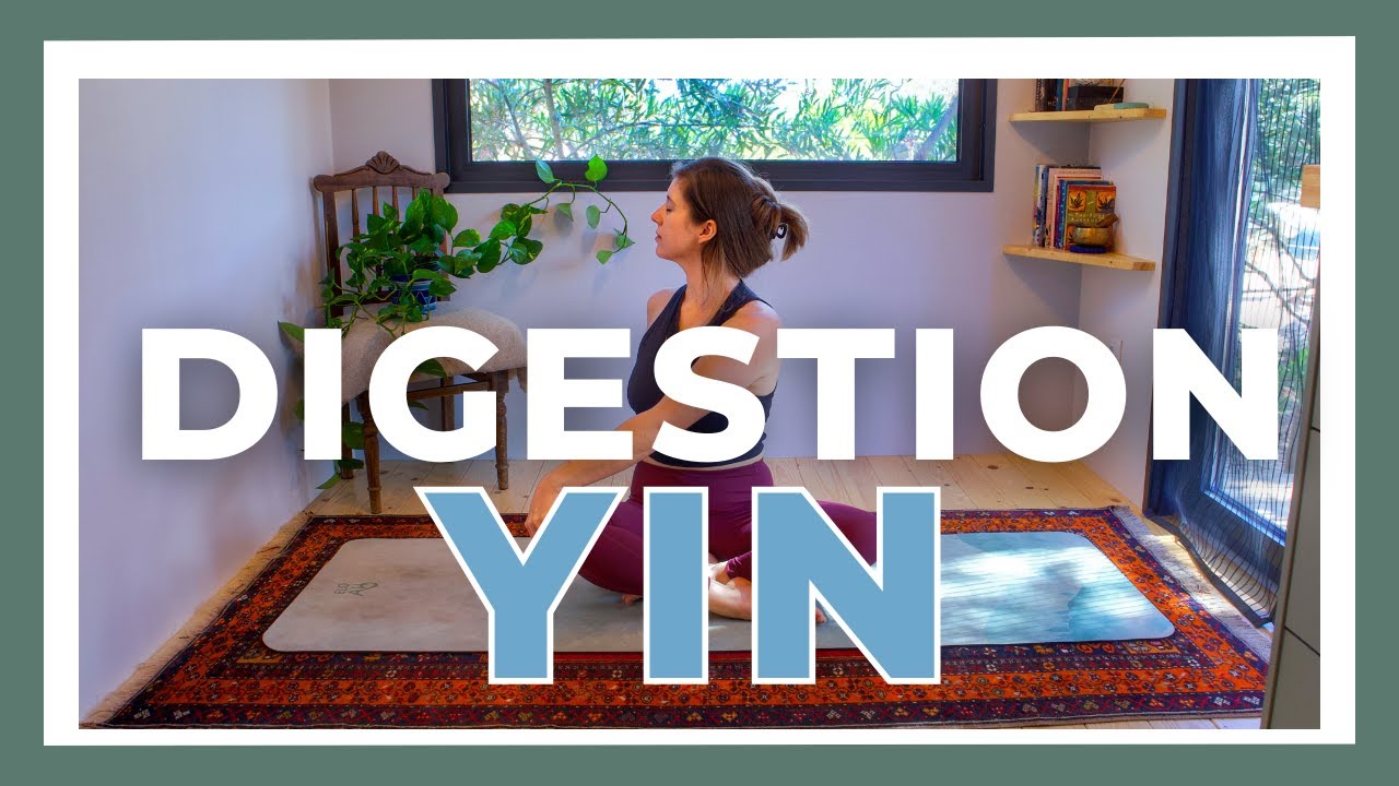 30-min Yin Yoga for Digestion — Yin Yoga class, 32 minutes