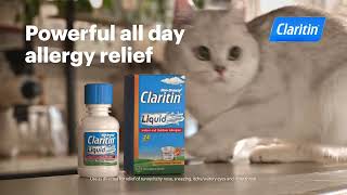 Claritin Got an Itchy throat from allergies? Try Claritin Liquid