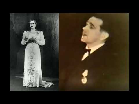 Дуэт Ромео и Джульетты (Гуно) - В. Барсова, Г. Виноградов, дирижёр А. Орлов, 1944 - Rare!!!