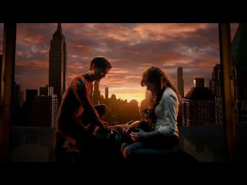 Sandman explains to Peter how his uncle died and Peter forgives him And Harry dies in their hands