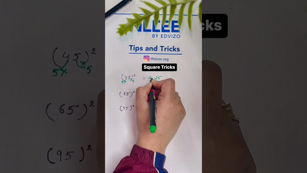 9025 or 7225,  What’s the correct Answer?  #sqauretrick #mathstricks