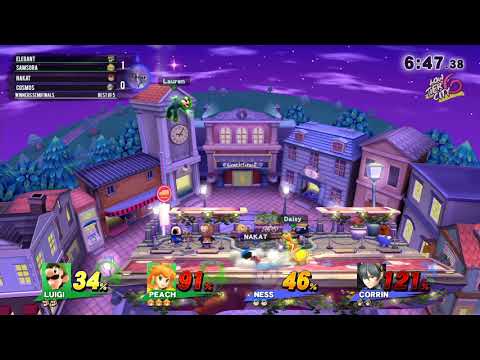 LTC 6   Elegant + Samsora vs NAKAT + Cosmos   Winners Semifinals Smash 4