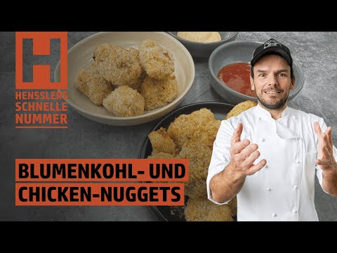 Schnelles Blumenkohl- und Chicken-Nuggets Rezept aus dem Philips Airfryer Dual Basket vom Henssler