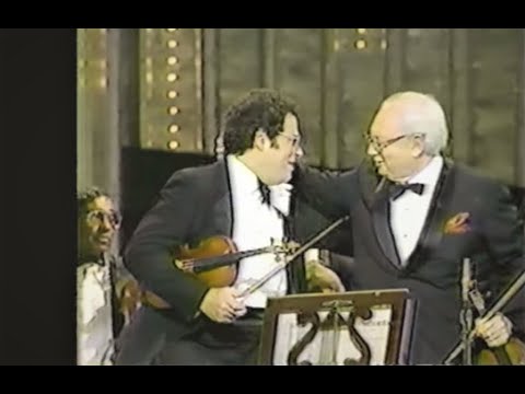 Isaac Stern and Itzhak Perlman perform Bach / Eugene Istomin performs Rachmaninoff (5 November 1987)