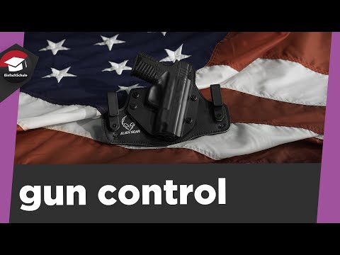 gun control einfach erklärt - Erklärung - gun control Pro und Contra - Landeskunde USA erklärt!