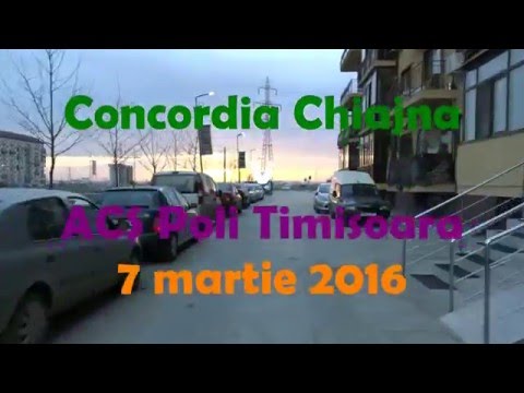 Concordia Chiajna 0-0 ACS Poli Timisoara 7/3/2016