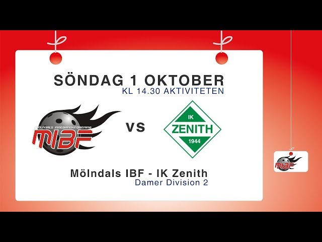 D2: Mölndals IBF – IK Zenith