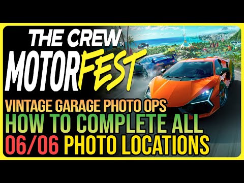All Vintage Garage Photo Ops The Crew Motorfest