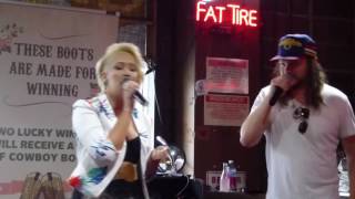 Meghan Linsey and Adam Wakefield sing &quot;Tennessee Whiskey&quot;